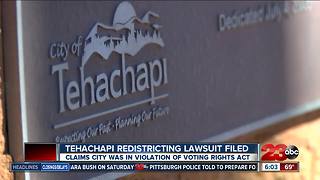 Tehachapi redistricting lawsuit filed