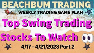 Top Swing Trading Stocks to Watch 👀 | 4/17 – 4/21/23 | DNN IPI METC OPP PDI SOXS TSLA UUUU & More