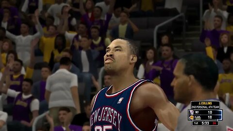 NBA Simulations: The 2004 LA Lakers vs The 2006 New Jersey Nets @ Staples Center - Overtime Thriller