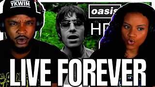 WHO INSPIRED THIS? 🎵 OASIS "LIVE FOREVER" Reaction