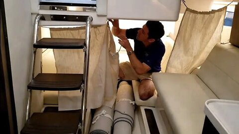 Regal 36 XO - Standard Aft Privacy Curtain