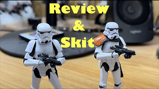 Star Wars Vintage Stormtrooper Action Figure Review And Customs - Episode 1