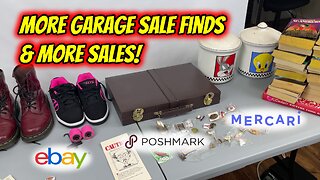 Ep. 37 - More Garage Sale Finds & More Sales!
