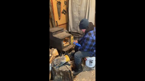 tim starting a fire with break cleaner Not YT Synced