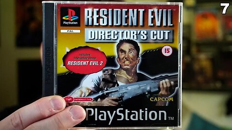 RESIDENT EVIL - DIRECTOR'S CUT on a REAL PS1 - 7/8 (Let's Play) [Survival Horror Classics] [1997]