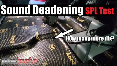 Sound Deadening SPL Test Before & After (Standartplast Canada) | AnthonyJ350