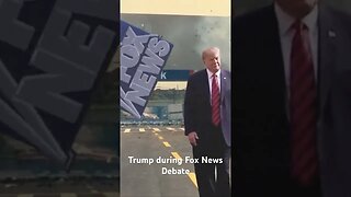 Trump during the Fox News Debate