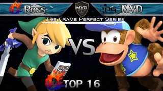 VGR|Ross (Toon Link) vs. PG|MVD (Diddy) - Top 16 Winners - FPS