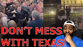 Woke Activist FAFO After Disrupting Texas Governor Speech As Rioters Attempt White House Invasion!