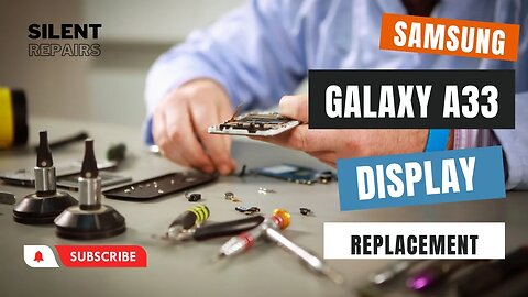 Samsung Galaxy A33 | Screen repair | Display replacement | Repair video