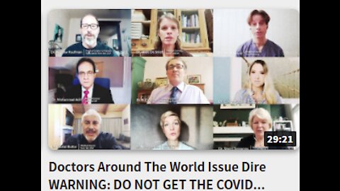 Doctors Around The World Issue Dire WARNING: DO NOT GET THE COVID VACCINE!