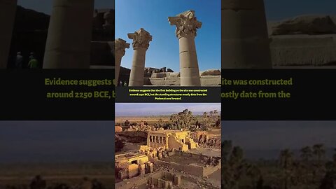 Unveiling the Secrets of Egypt's Dendera Temple Complex: An Astronomical Marvel #shorts #shortsfeed