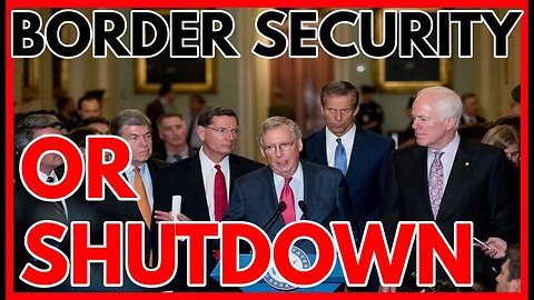 Senate RINO's Pretend They Suddenly Care About Border Security 11-7-2023 Press Statement