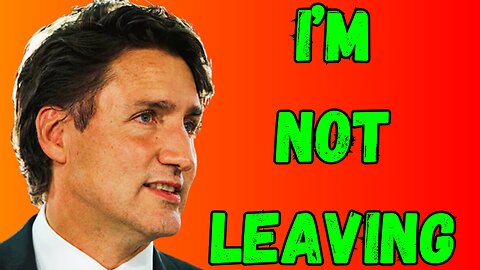 Will Justin Trudeau CONVINCE HIMSELF to REMAIN LPC Leader?