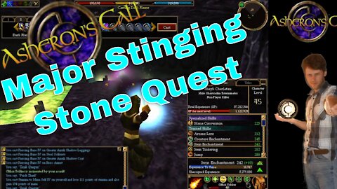 Just Playing Asheron's Call | Major Stinging Stone Quest | Seedsow Shard | No Commentary