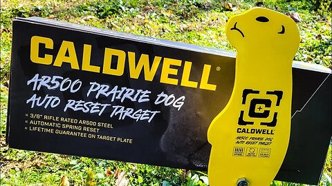 Caldwell AR500 Prairie Dog Auto Reset Target [Unboxing, Installation, and Testing]