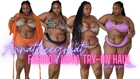 Fashion Nova Swimsuit TryOn Haul - Plus Size Edition (3x)