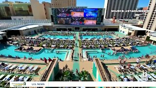 TIMELAPSE | Stadium Swim at Circa in downtown Las Vegas