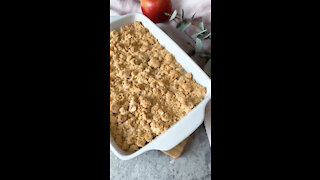 Apple crumble 🍎 | Amazing short cooking video | Recipe and food hacks