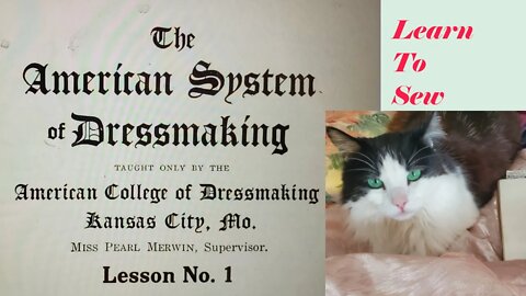 Want to Learn How to Sew ? Try The American System of Dressmaking Lessons Saturday Sewing Lessons!