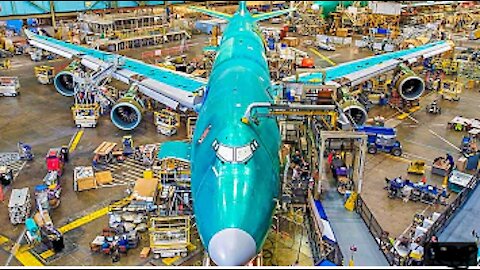 Amazing Modern Boeing Aircraft Manufacturing & Assembling Process. Incredible Production Technology