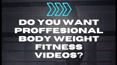 Professional Workout/ Fitness Videos