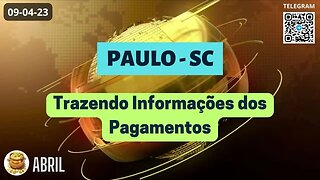 PAULO SC Trazendo Informações dos Pagamentos
