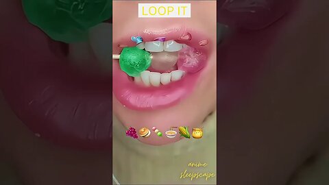 asmr 1 sec for sleep emoji food challenge mashup eating - 2023 - 3