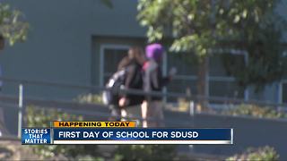 School improvements the talk as San Diego Unified students return to school