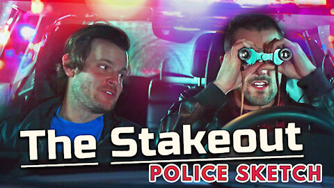 Funny Police Stakeout Skit