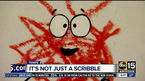 Little boy's scribbles inspire new children's book