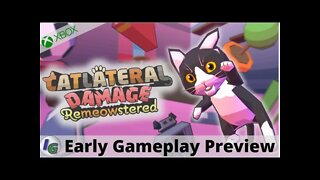 Catlateral Damage: Remeowstered Early Gameplay Preview on Xbox