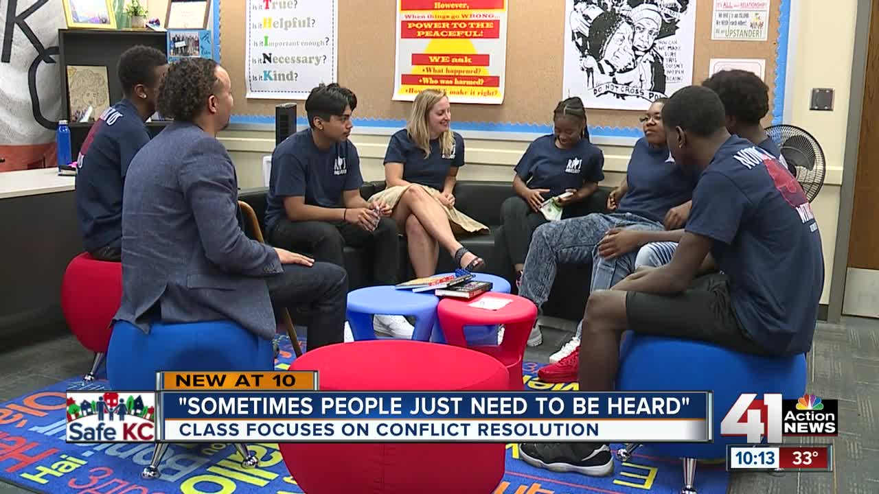 Restorative Justice class at Southeast High aims to curb teen violence