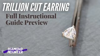 Trillion Cut Stone Earring Full Guide Preview