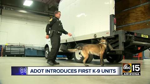 ADOT using K-9 units to combat drug smuggling