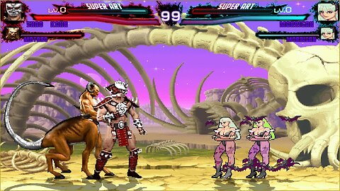 Mugen: Shao Khan/Motaro vs Morrigan/Morrigan