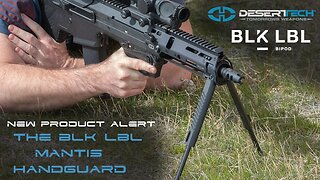 ***NEW PRODUCT for 2021*** The Blk Lbl Mantis Handguard for the MDRX