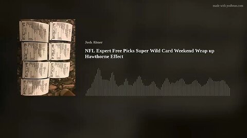 NFL Expert Free Picks Super Wild Card Weekend Wrap up Hawthorne Effect