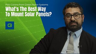 What's The Best Way To Mount Your Solar Panels?