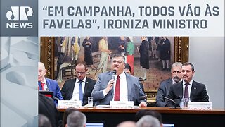 Na CCJ, ministro Flávio Dino diz que dever da PM-DF não foi cumprido