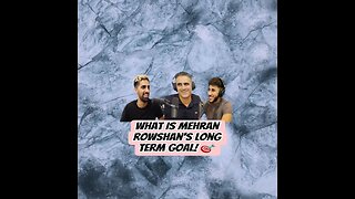 What is Mehran Rowshan’s long term goal! 🎯#shorts
