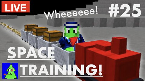 Modded Minecraft Live Stream - Ep25 Space Training Modpack Lets Play (Rumble Exclusive)