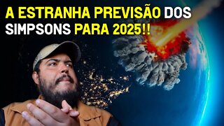 A estranha previsão dos Simpsons para 2025 - G.3 - Discos voadores - Alienígenas - UFO OVNIs