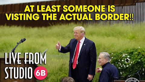 President Trump Visits the Border Since Kamala Won't!!