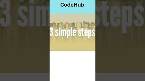 Get CodeHub - Introduction To CodeHub #shorts