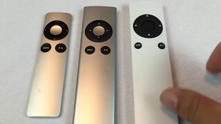 A white, generic, aftermarket replacement Apple TV remote control review