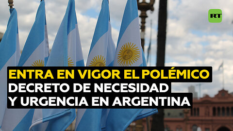 Milei deroga leyes una por una en medio del fuerte rechazo de argentinos