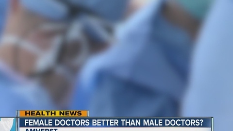 Female doctors better than male doctors?