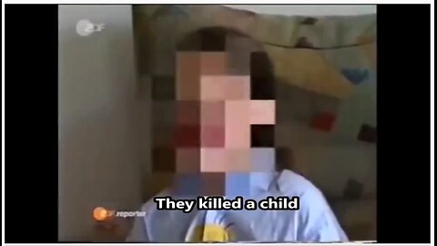 German little girl relives the horrific trauma of seeing a child sacrifice