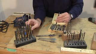 Sharpening Drill Bits with Drill Doctor 350X - A woodworkweb.com woodworking video